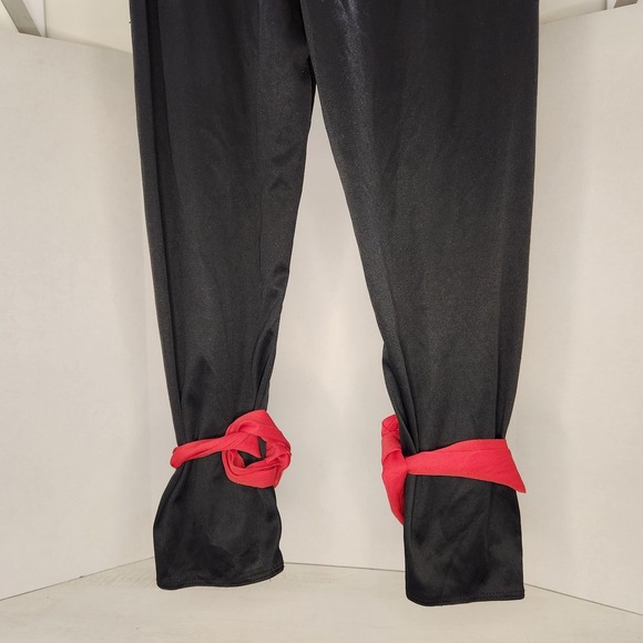 Ninja Costume Large 10-12 Spirit Halloween Stealth Jumpsuit with Hood and Mask - Picture 5 of 10
